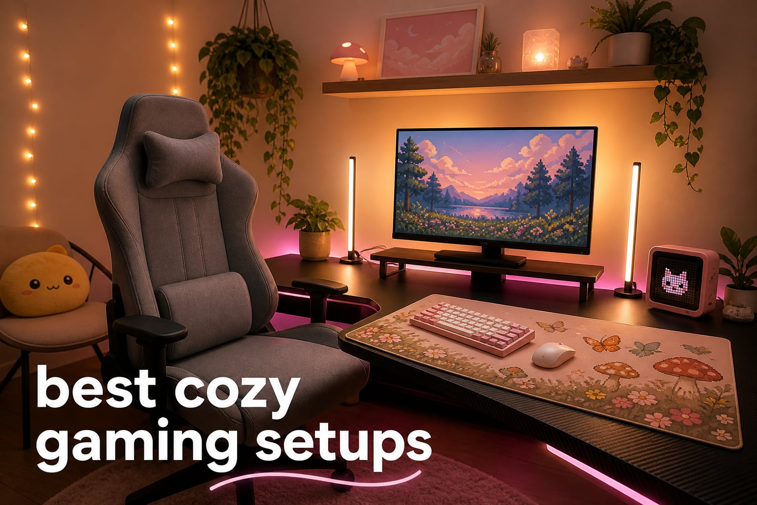 best cozy gaming setups