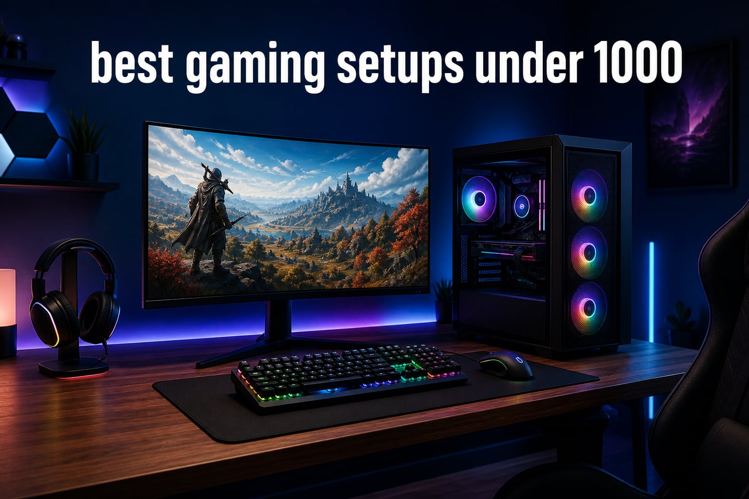 best gaming setups under 1000