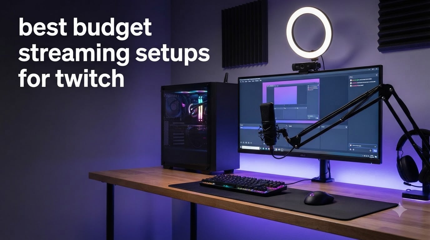 best budget streaming setups for twitch