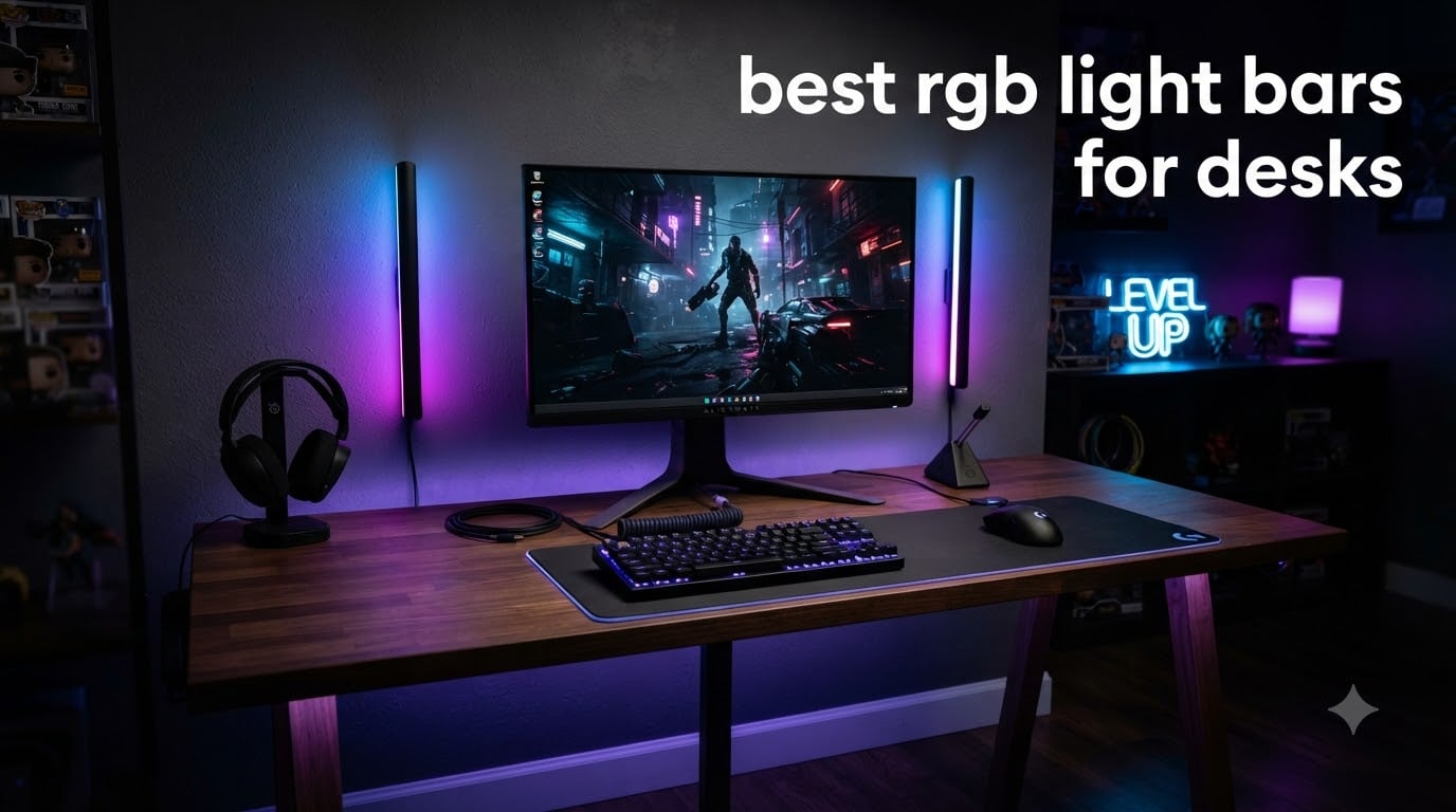 best rgb light bars for desks