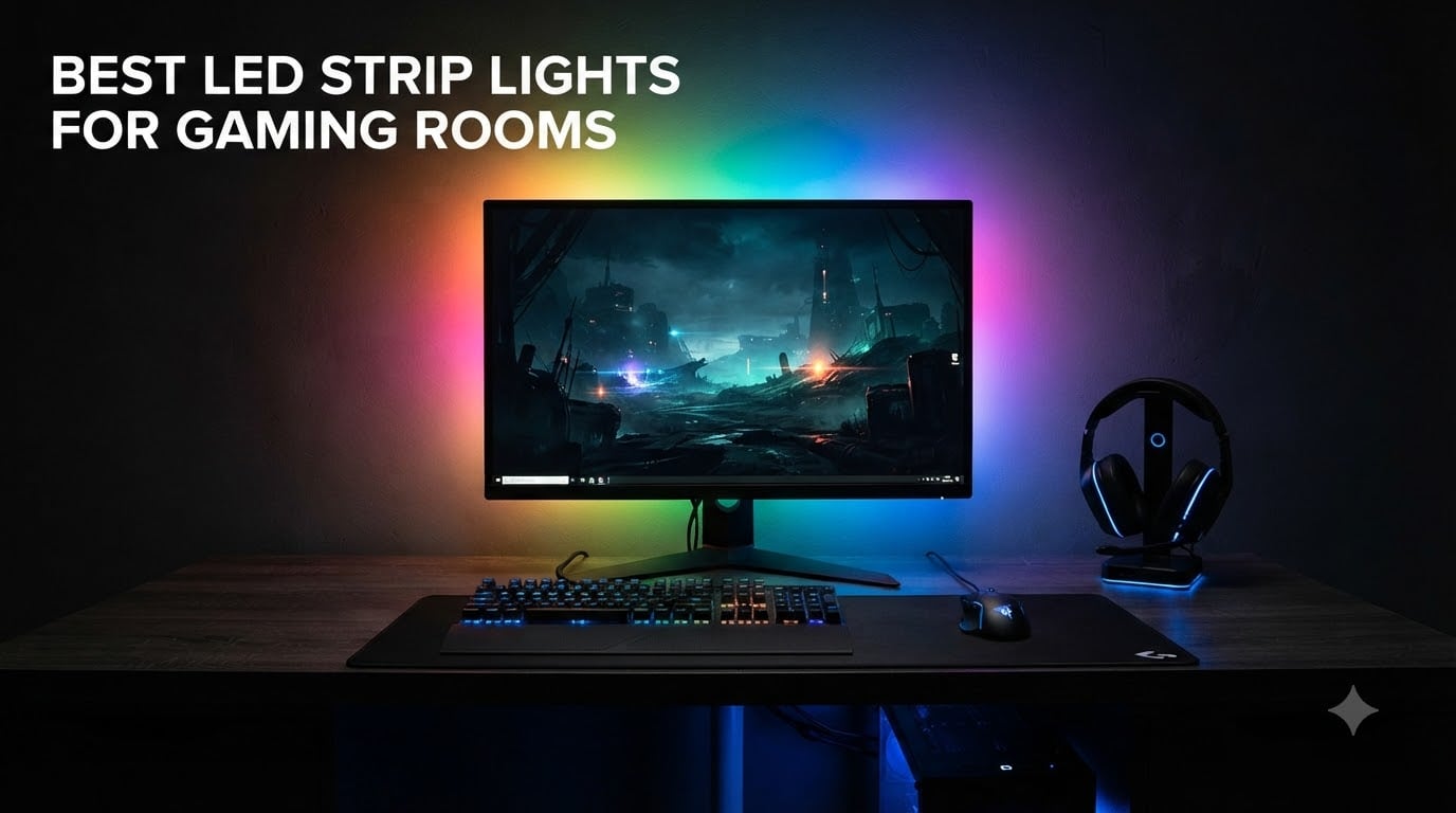 best led strip lights for gaming rooms