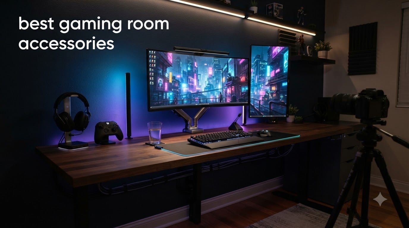 best gaming room accessories