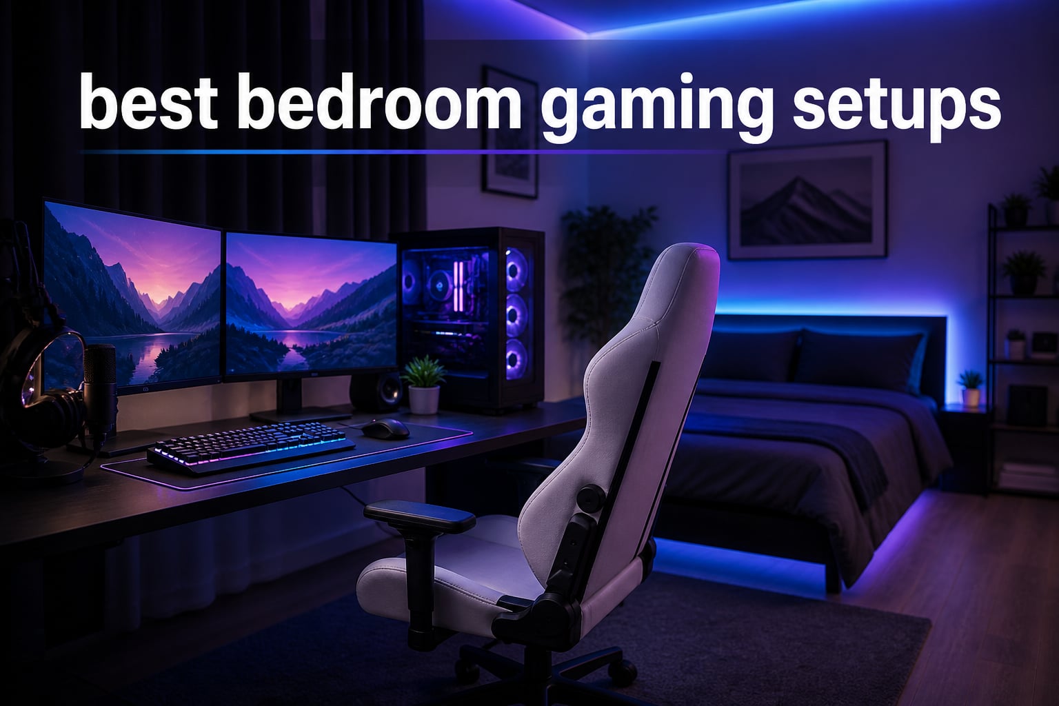best bedroom gaming setups