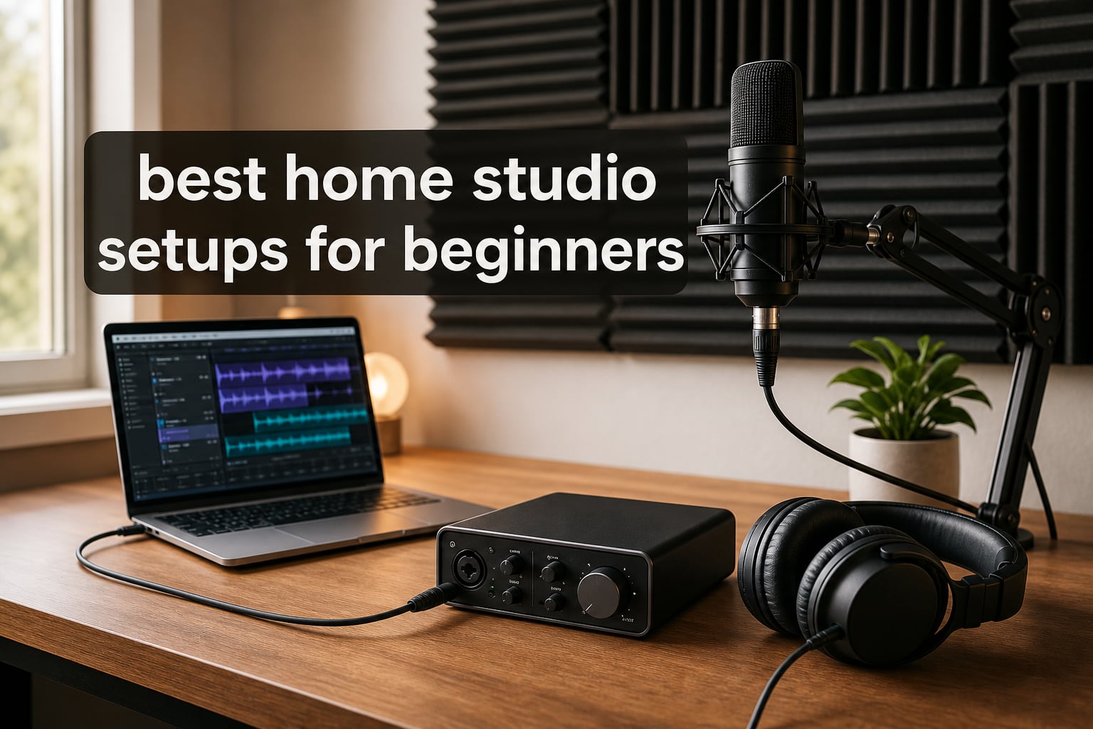 best home studio setups for beginners
