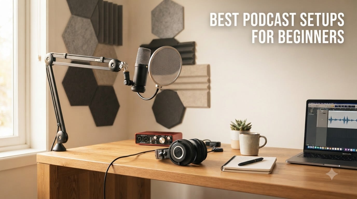 best podcast setups for beginners
