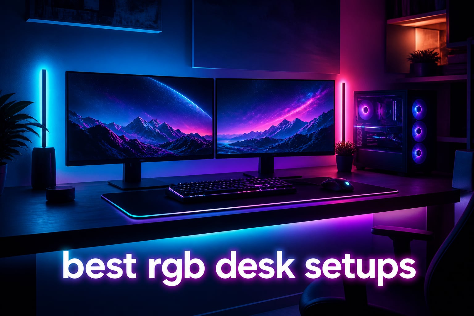 best rgb desk setups