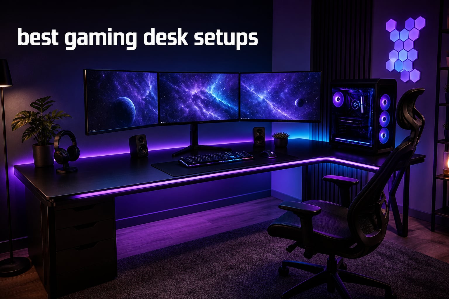 best gaming desk setups