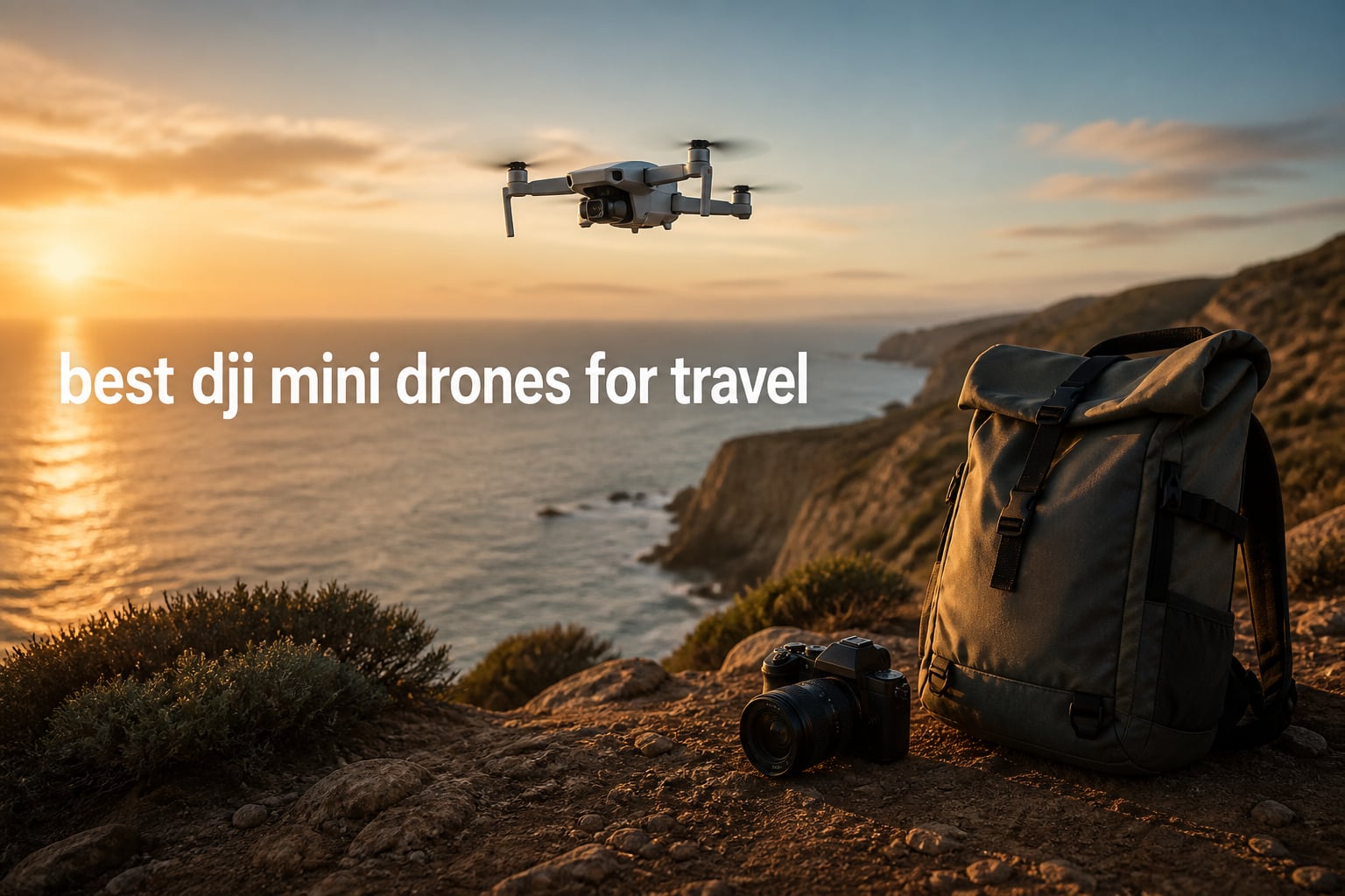 best dji mini drones for travel