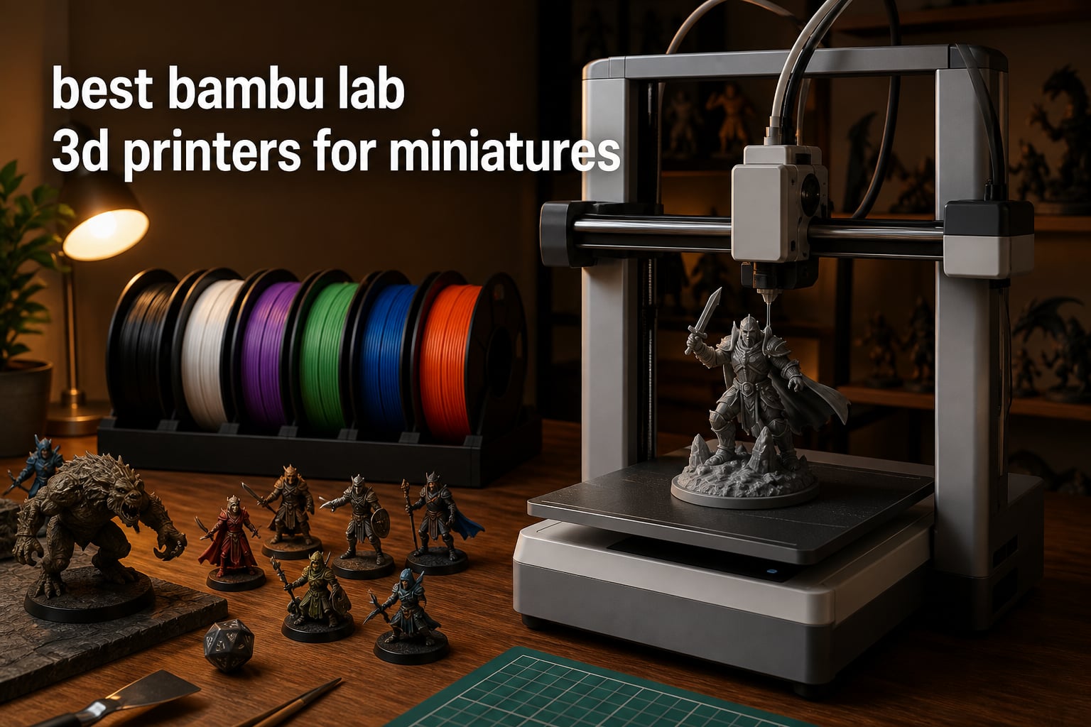 best bambu lab 3d printers for miniatures