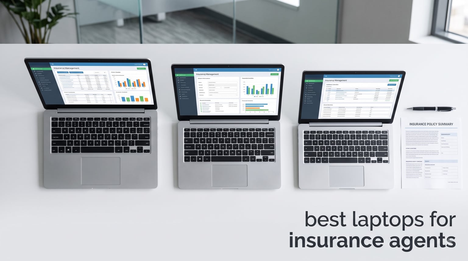 best laptops for insurance agents