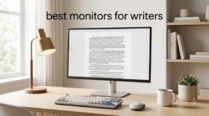 best monitors for writers
