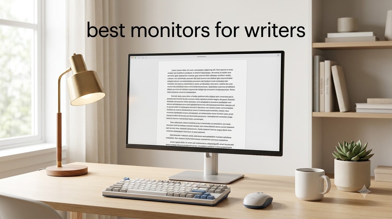 best monitors for writers