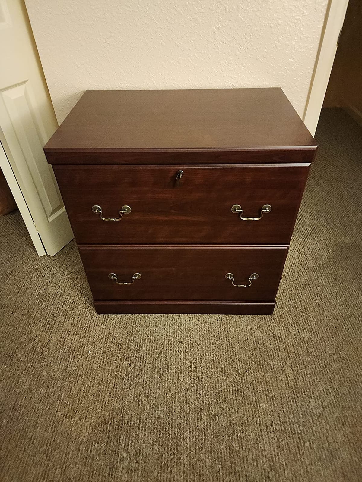 Sauder Heritage Hill Lateral File, in Classic Cherry finish customer photo 1