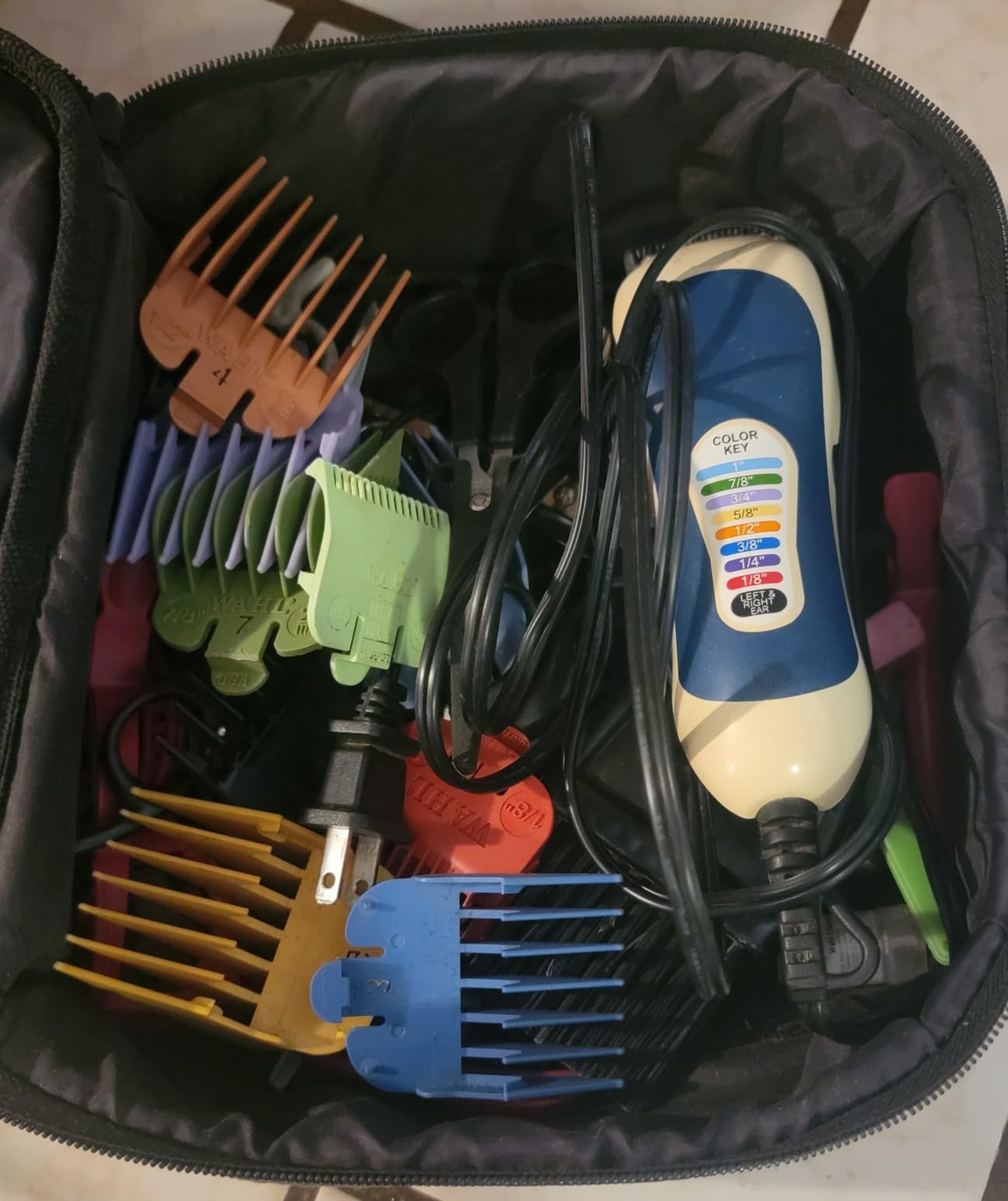 Wahl Clipper USA Color Pro Corded Haircutting Kit with Color Guide Combs customer photo 1