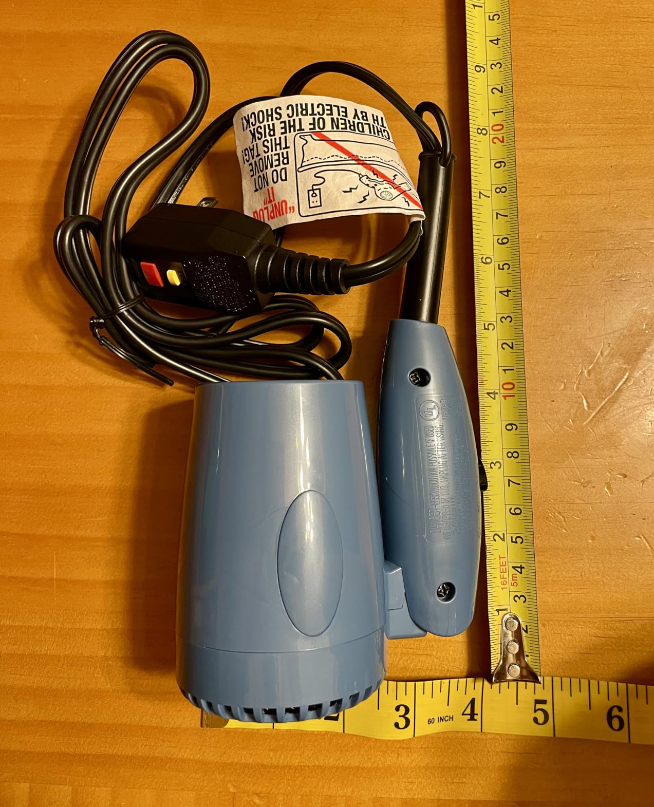 Conair Dual Voltage Hair Dryer, Compact Folding Handle Design, 1600W customer photo 2
