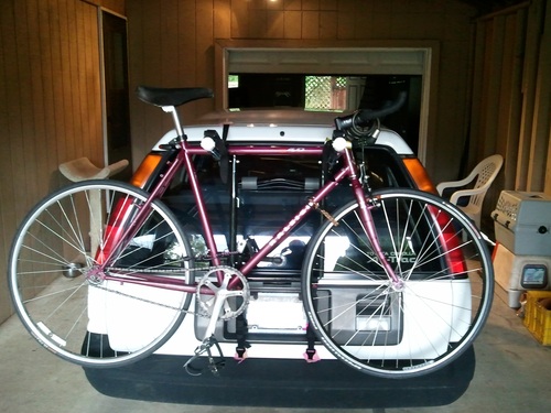 Allen Deluxe 3-Bike Trunk Mount Rack, Blk/ Silver customer photo 2