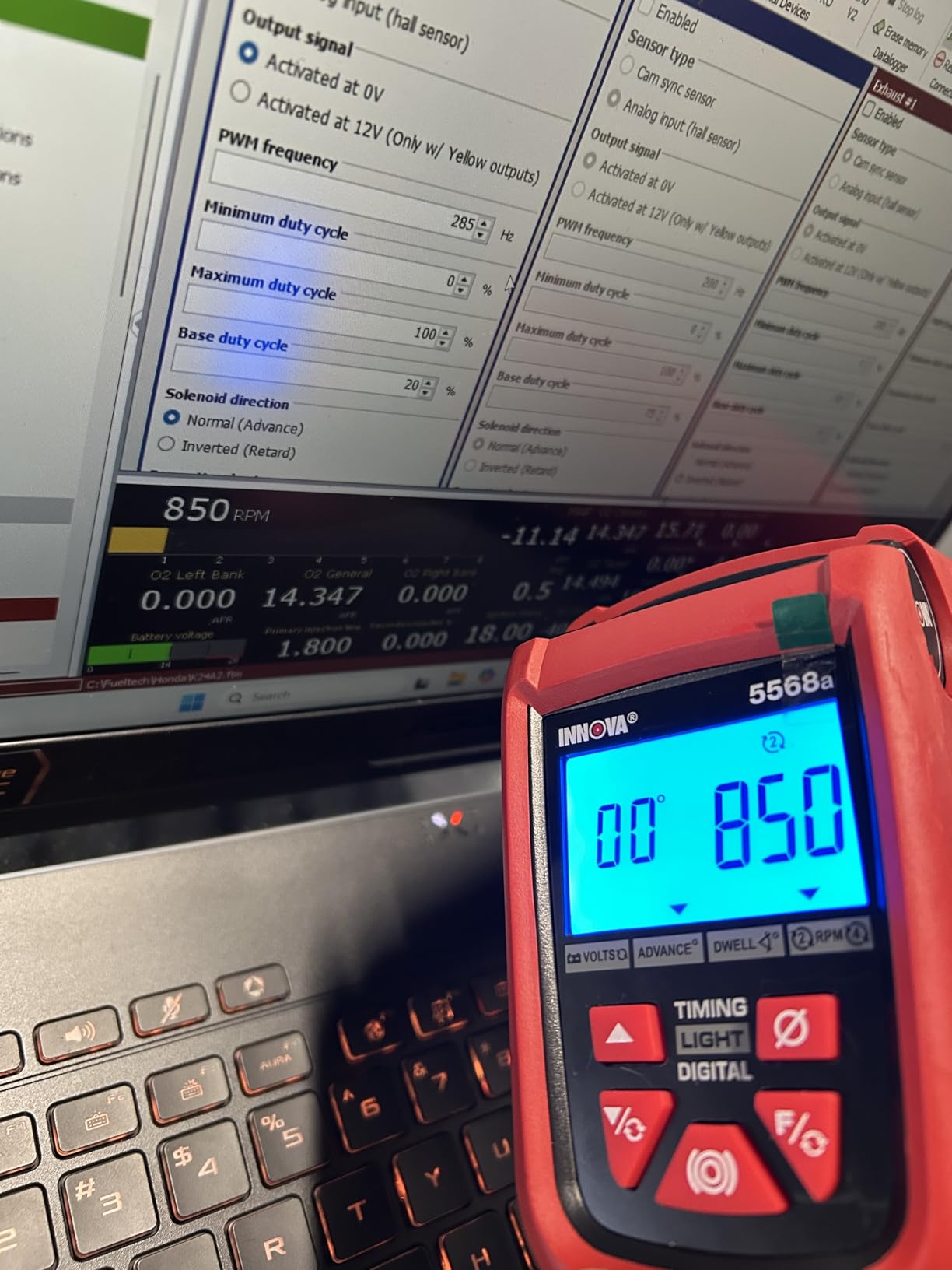 Innova 5568 Pro Digital Timing Light Tool with Digital Advance, LED Display, Ignition Timing for 2 and 4 Cycle Engines, Automotive Diagnostic Tool for Cars and Trucks customer photo 1