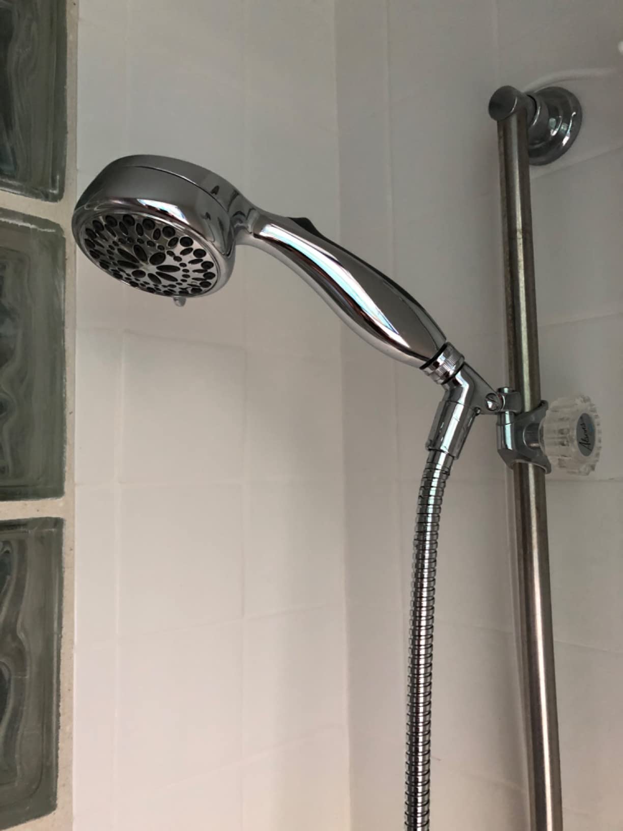 Delta Faucet 7-Spray Touch-Clean Hand Held Shower Head with Hose, Chrome 75700 customer photo 1