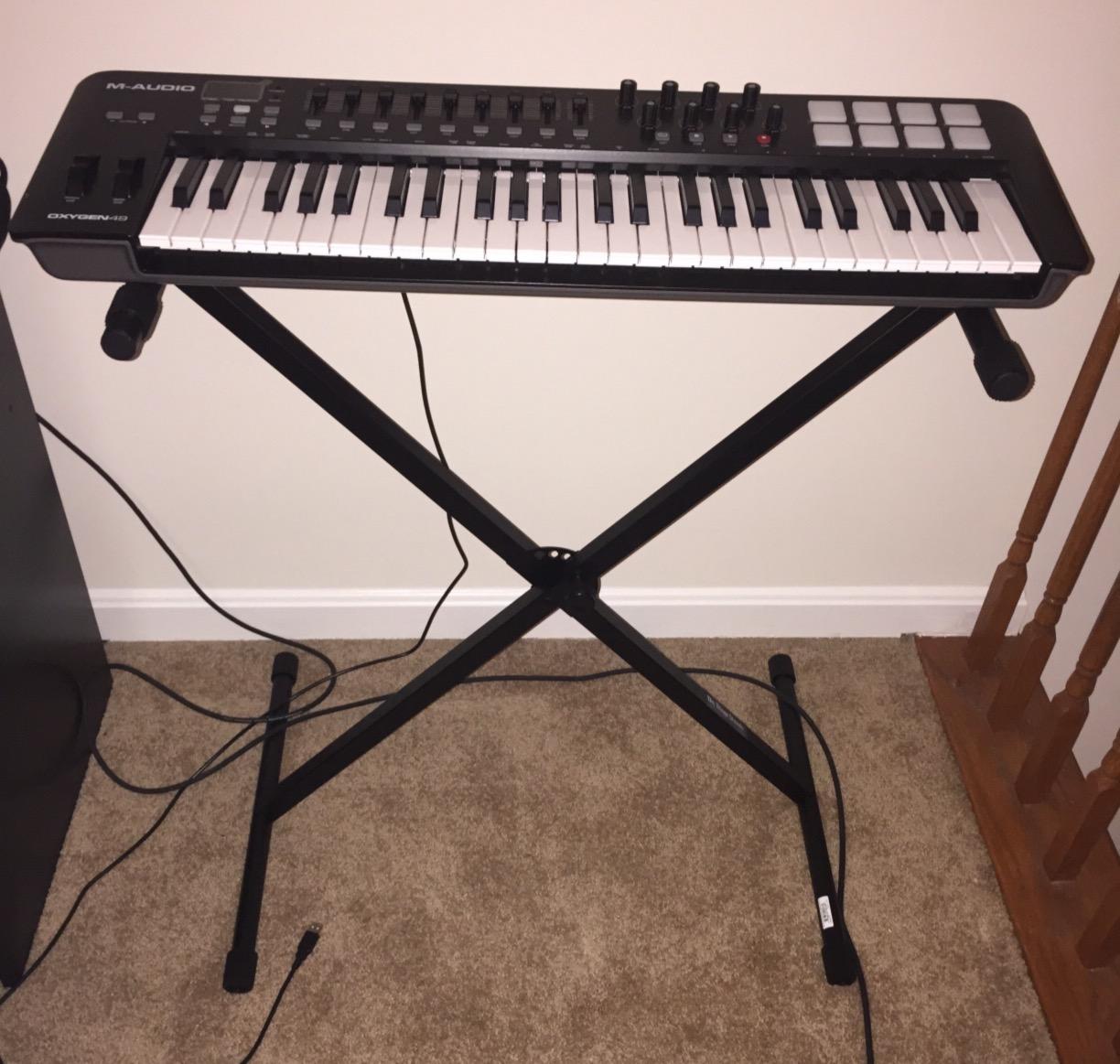 OnStage On-Stage KS7191 Classic Double-X Keyboard Stand customer photo 1