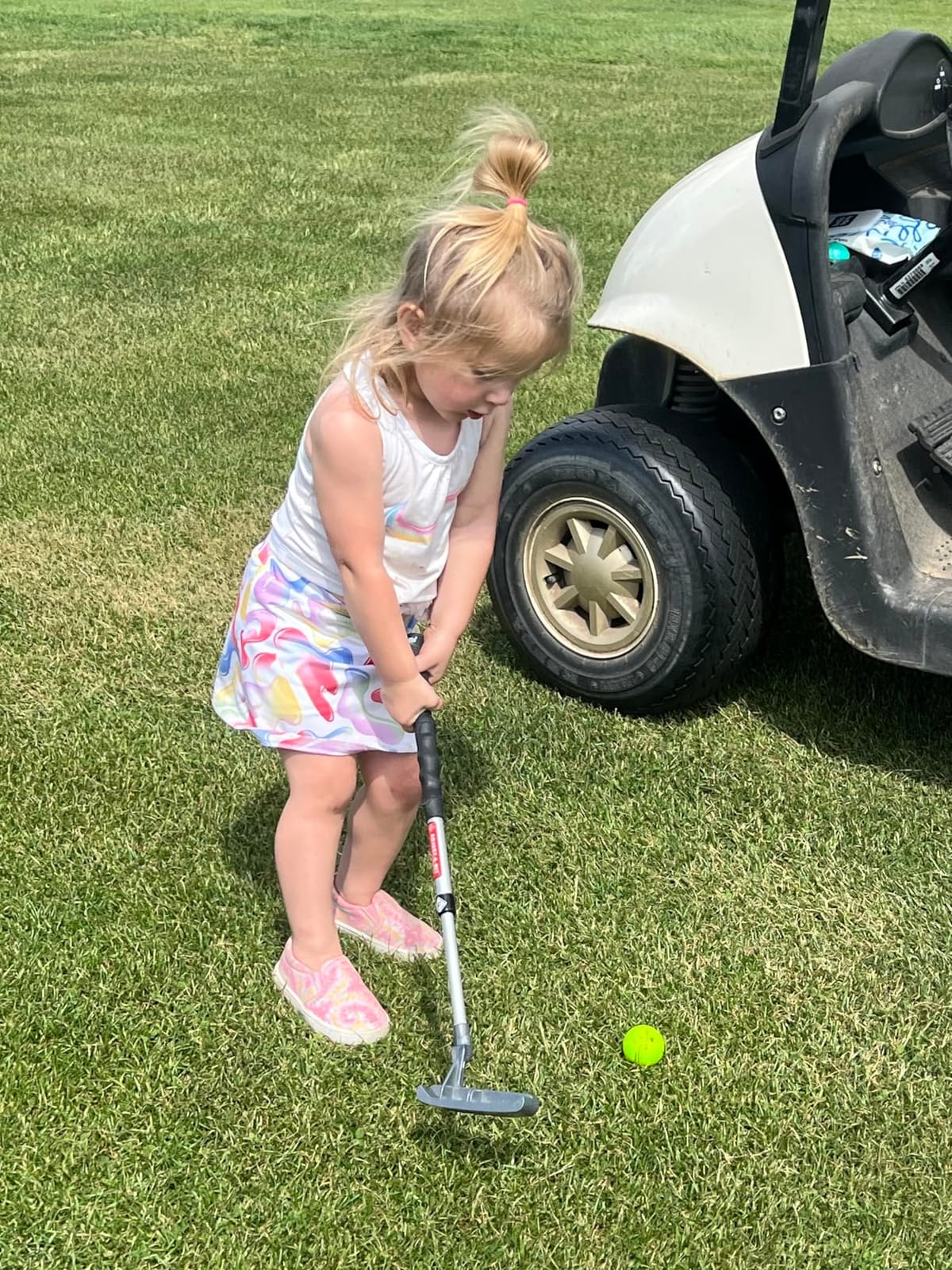 Franklin Sports Future Champs Adjustable Youth Golf Set customer photo 2