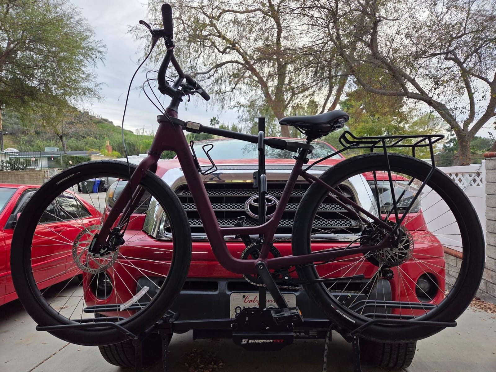 Swagman XTC2 Hitch Mount Bike Rack – Platform Carrier for 2 Bikes, Ratcheting Hook System, Compact Clam-Shell Folding Design customer photo 1