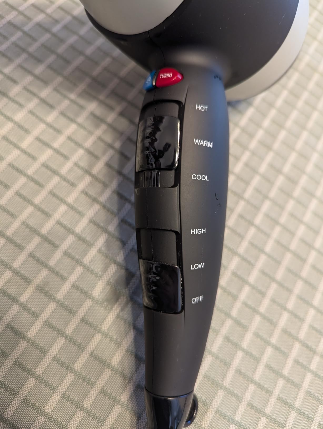REVLON Turbo Hair Dryer | 1875 Watts of Maximum Shine, Fast Dry (Silver) customer photo 2