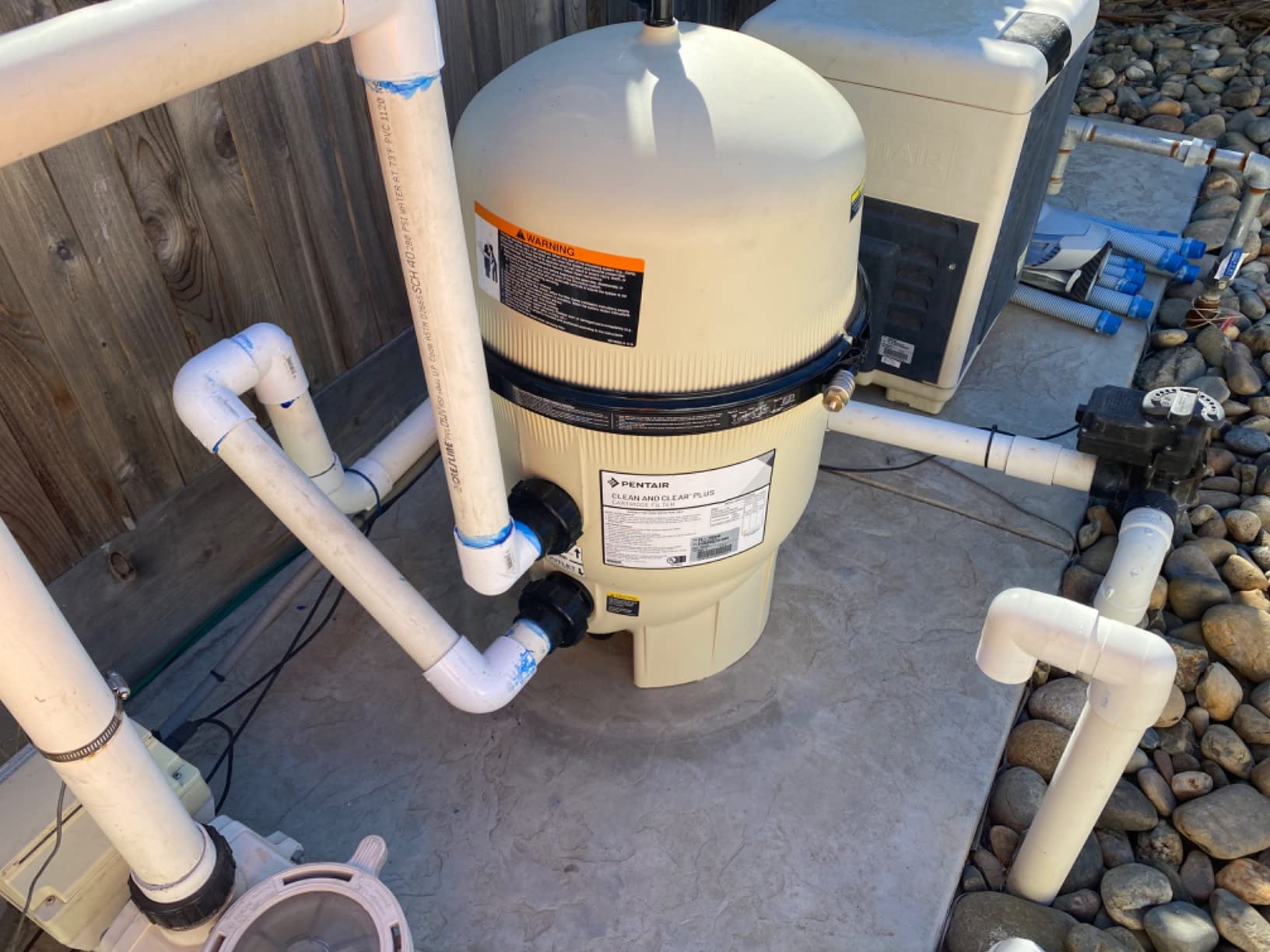 Pentair EC-160340 Clean & Clear Plus 320 sq. ft. Cartridge Pool Filter customer photo 2