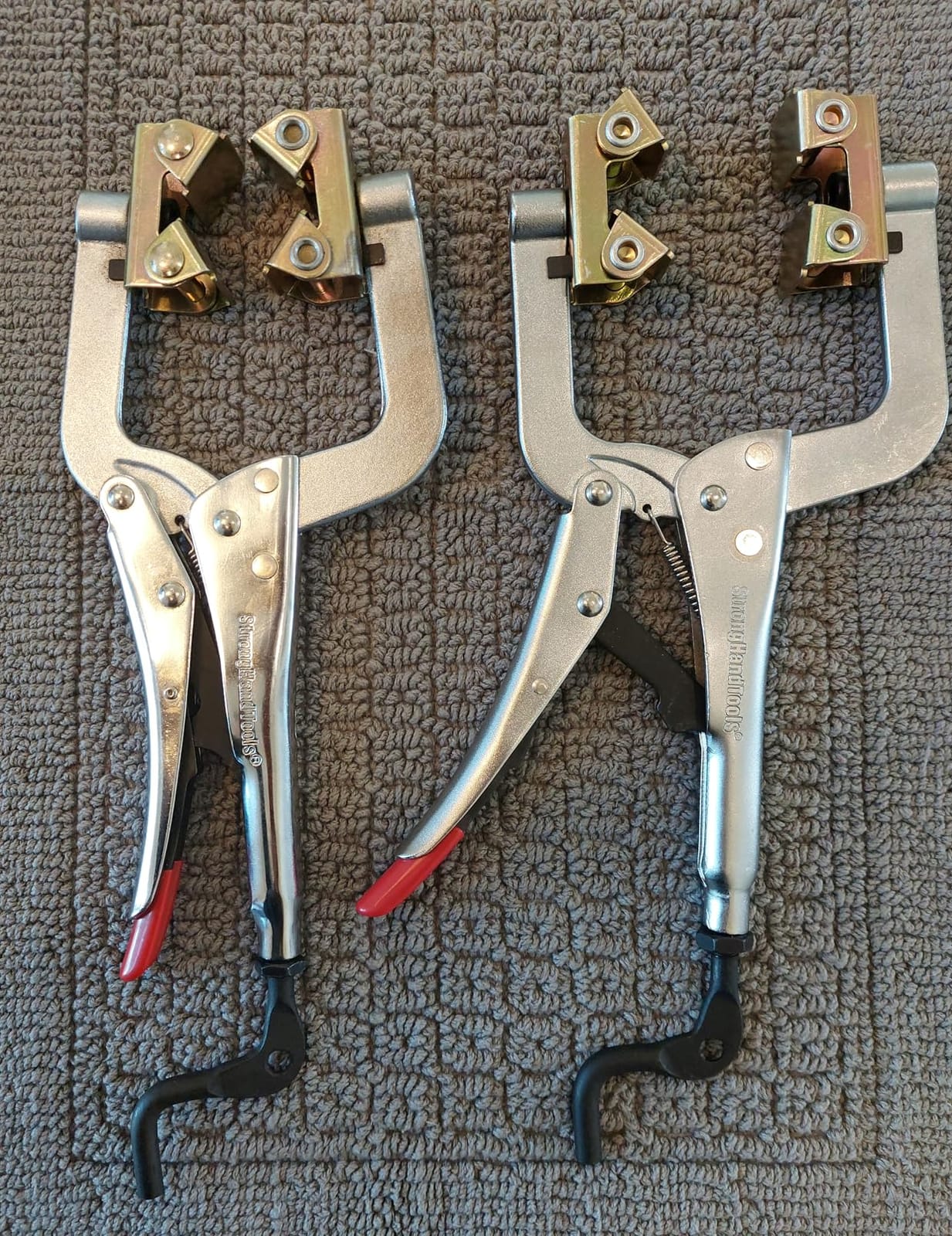 Strong Hand Tools - STRONG - PG114V Strong hand Tools PG114V Pipe Pliers with Large V-Pads, 11-Inch customer photo 2