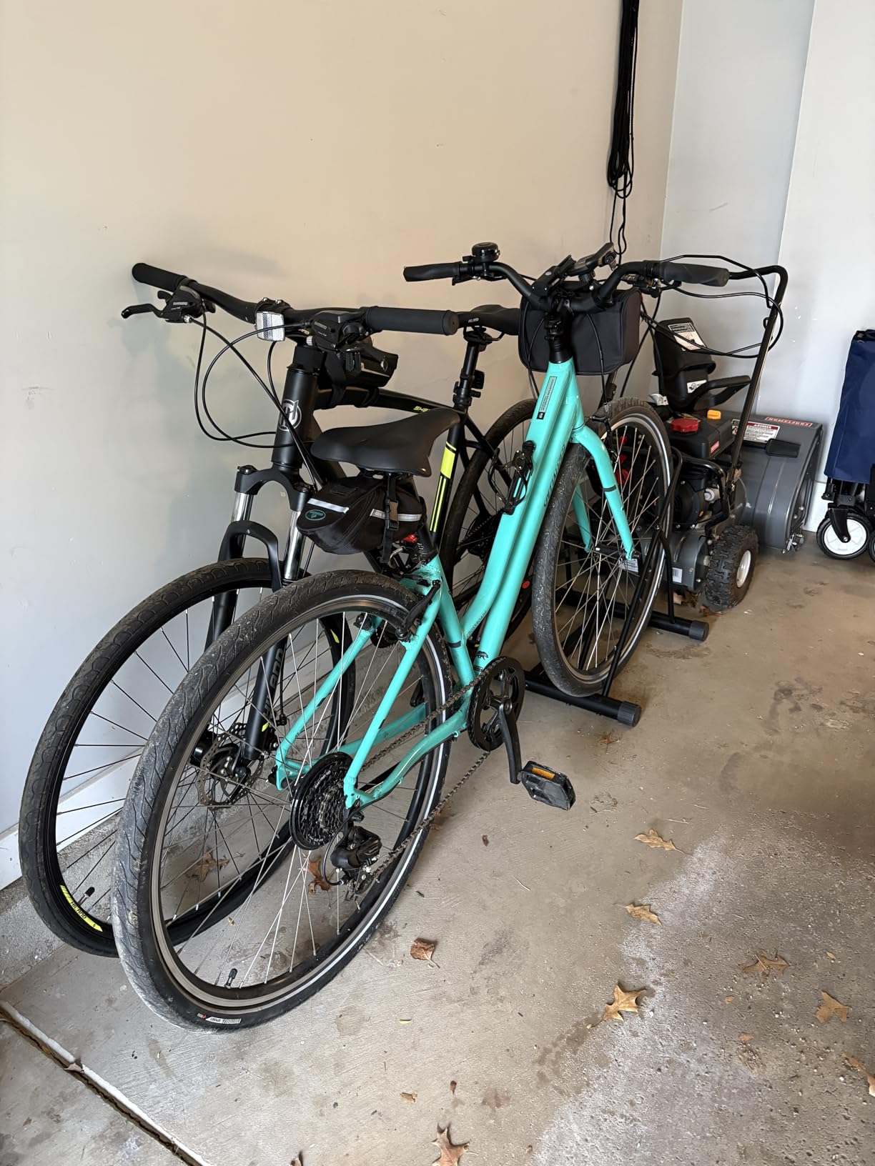 Bike Rack – Dual Bicycle Stand for Mountain, Road, or Kid’s Bikes – Indoor or Outdoor Steel Bicycle Storage – Tire Rack for Truck by RAD Cycle customer photo 2