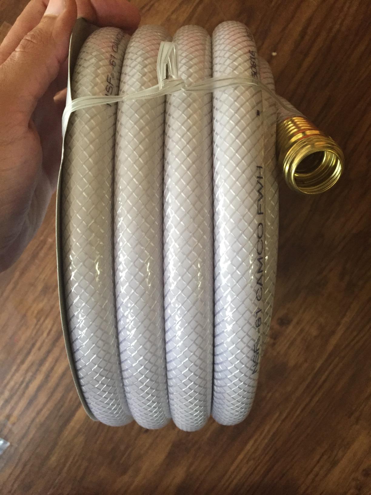 Camco TastePURE 25-Ft RV Drinking Water Hose - Made in the USA customer photo 1