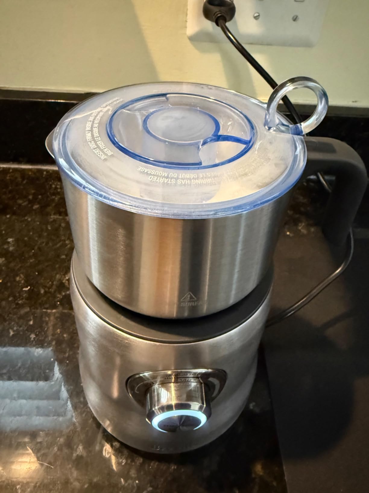 Breville BMF600XL Milk Café Frothe, Brushed Stainless Steel customer photo 1