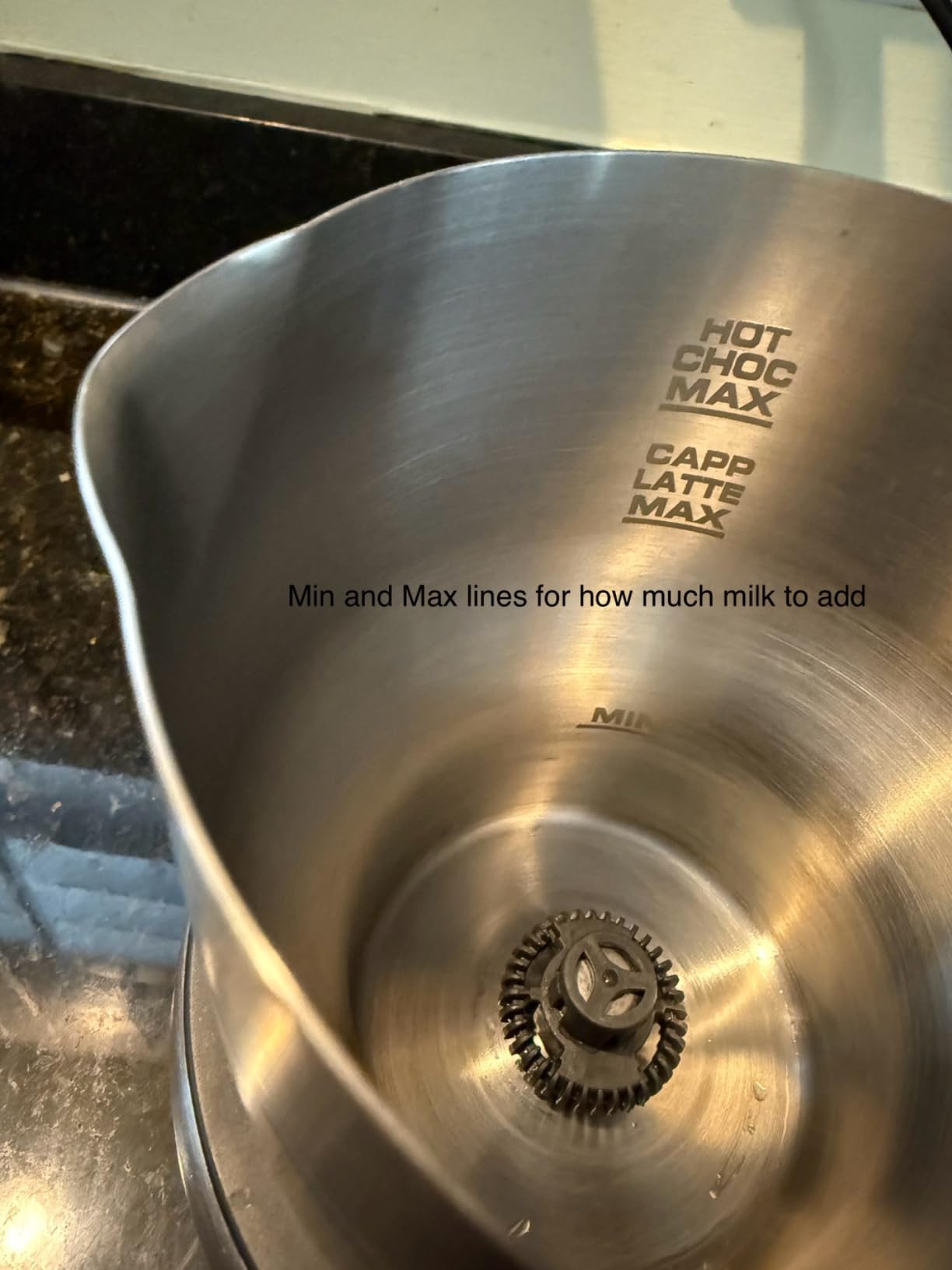 Breville BMF600XL Milk Café Frothe, Brushed Stainless Steel customer photo 2