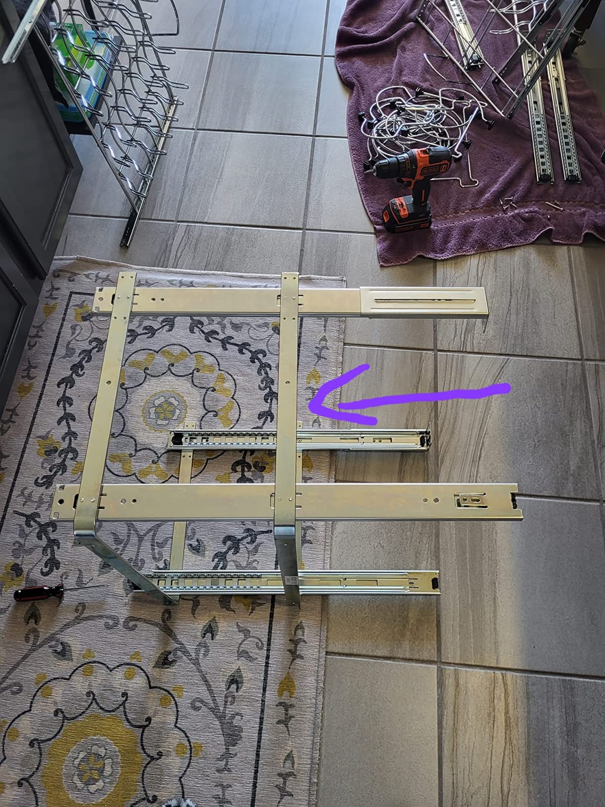 Rev-A-Shelf Dual Kitchen Cabinet Pullout Organizer, Min Open Width of 11.5