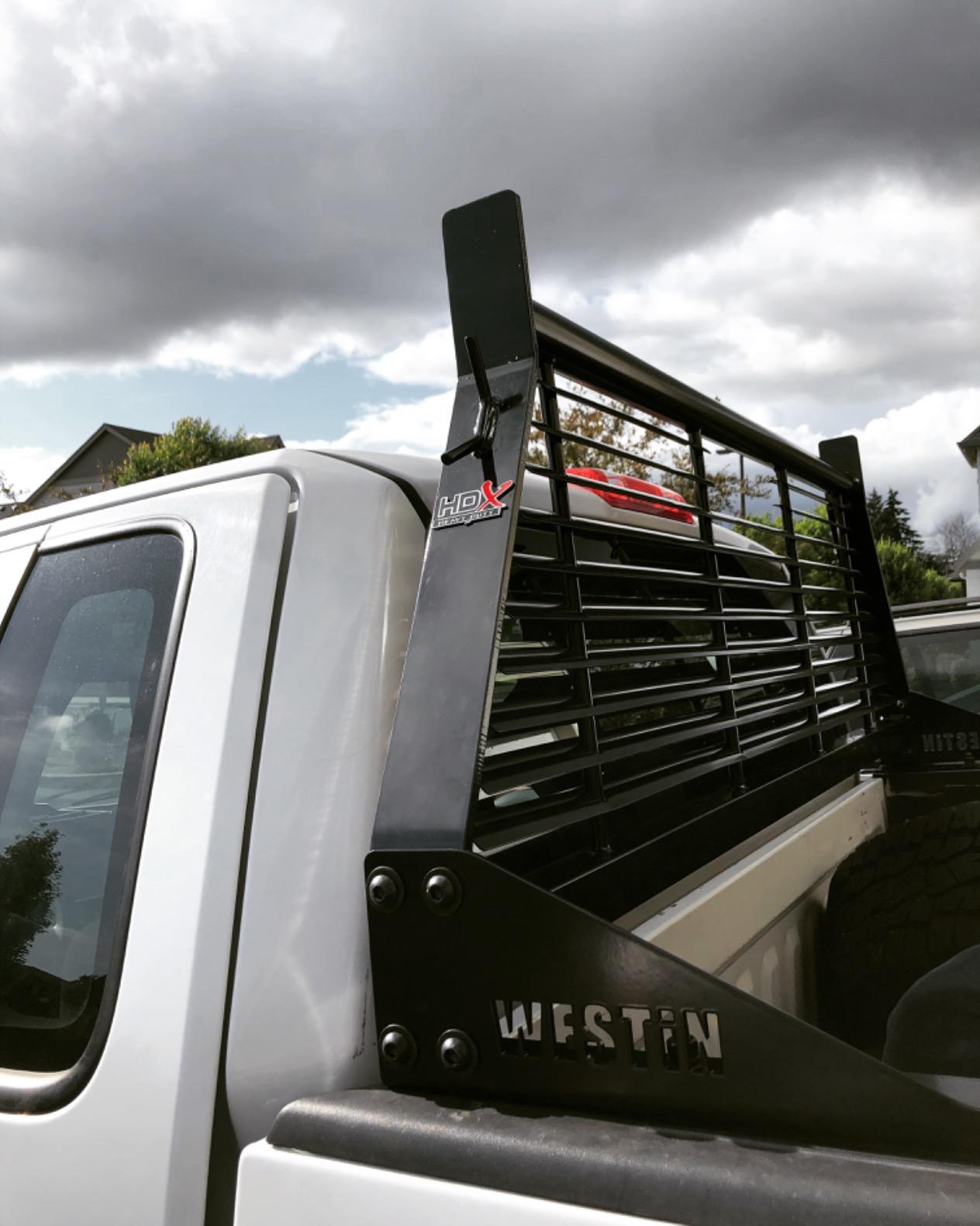 Westin 57-8025 HD Headache Rack fits 1988-2018 C/K Silverado Sierra 1500 (Exc 88-91 Crew Cab) 1999-2025 Silverado Sierra 2500 3500 2004-2025 F150 (Exc 04 Heritage 22+ Lightning EV) 2007-2021 Tundra customer photo 2
