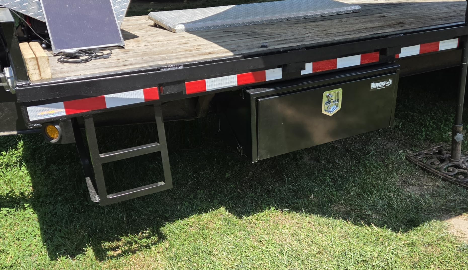 Buyers Products 1702310 Black Steel Underbody Truck Tool Box, 18x18x48 Inch | Truck Bed & Underbelly RV Storage Box, Locking T-Latch, Weather-Resistant, Heavy-Duty Flatbed Job Box, Made in USA customer photo 2
