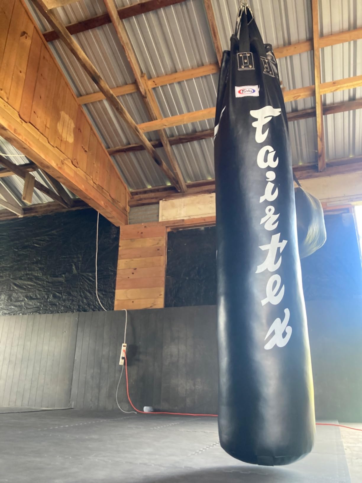 Fairtex HB6 Banana Heavy Bag, Muay Thai MMA Kickboxing Boxing Punching Bag customer photo 2