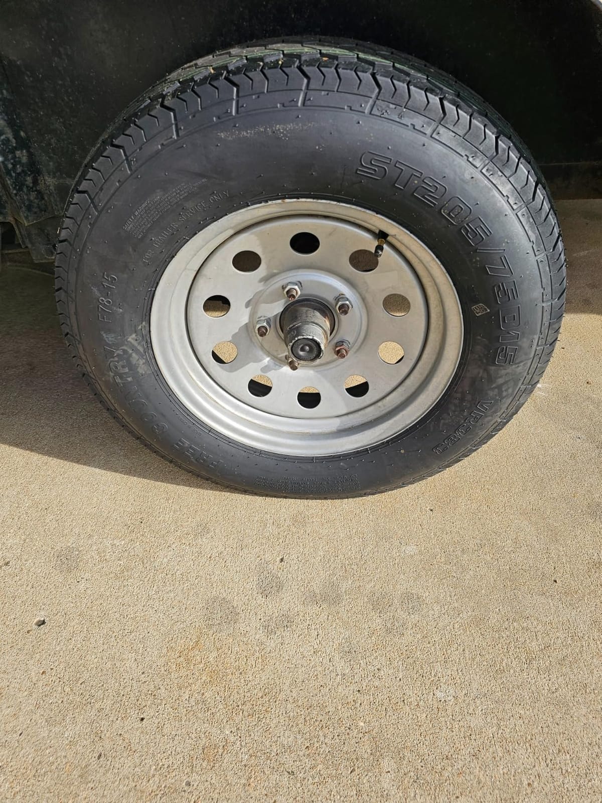 WANDA Set 2 Free Country Trailer Tires ST 205/75D15 Deep Tread- 11021 customer photo 1