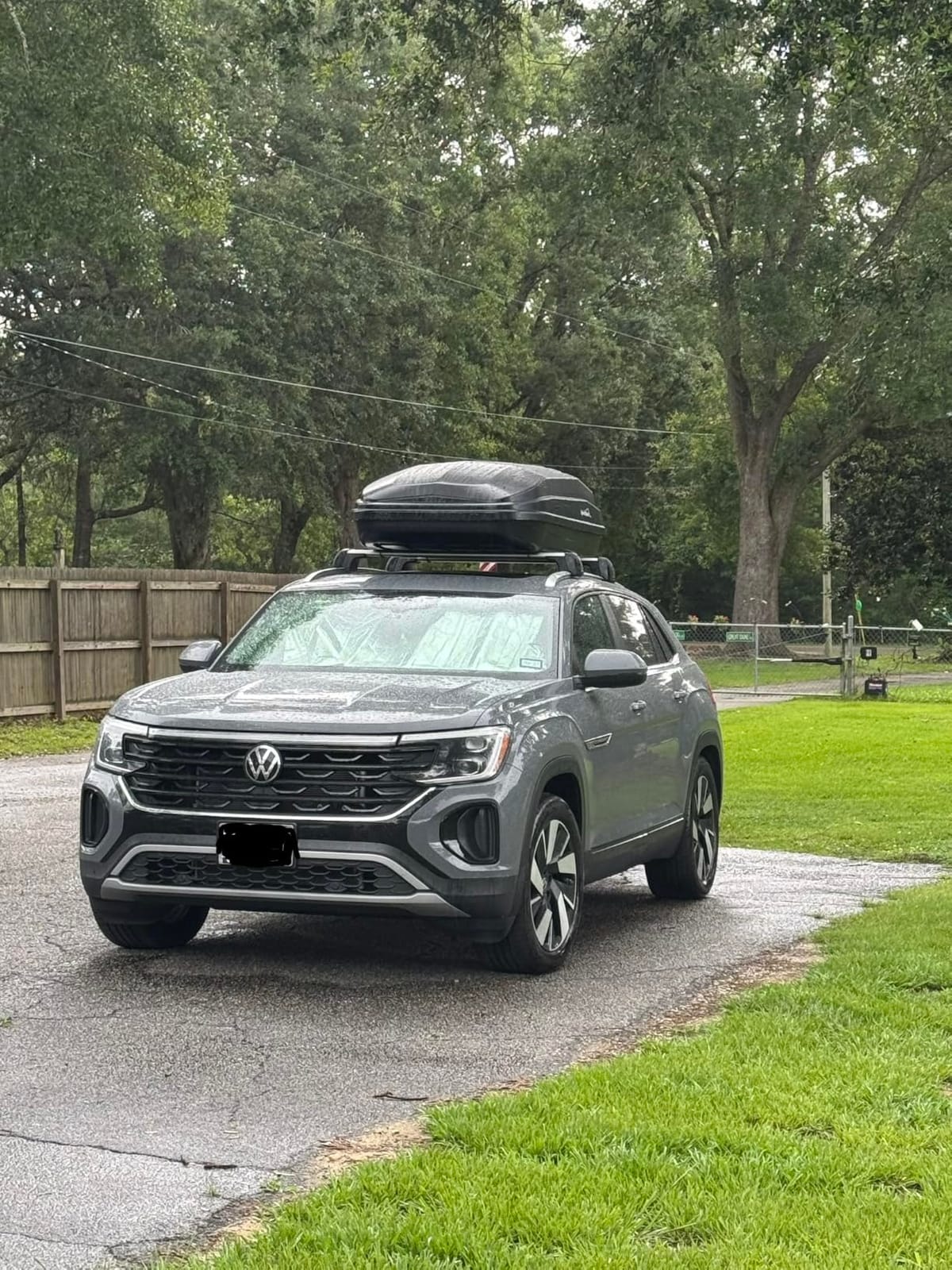 SportRack Vista XL Rear Opening Cargo Box,Black customer photo 1