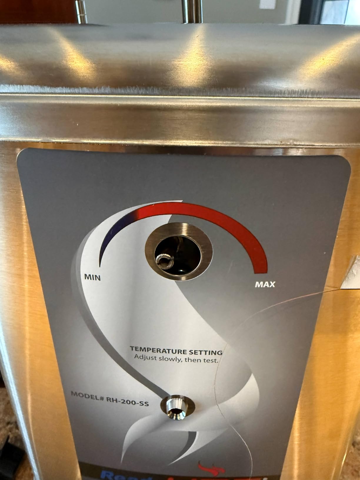 Ready Hot Stainless Steel Hot Water Dispenser System, Manual Dial Tank Only customer photo 1