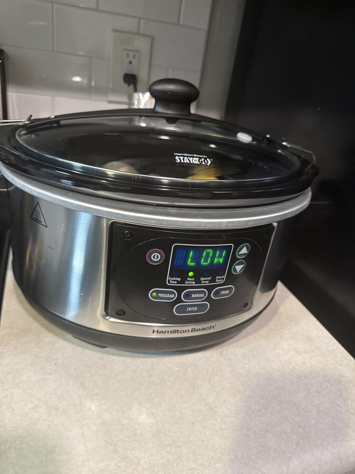 Hamilton Beach Portable 6 Quart Set & Forget Programmable Slow Cooker customer photo 1