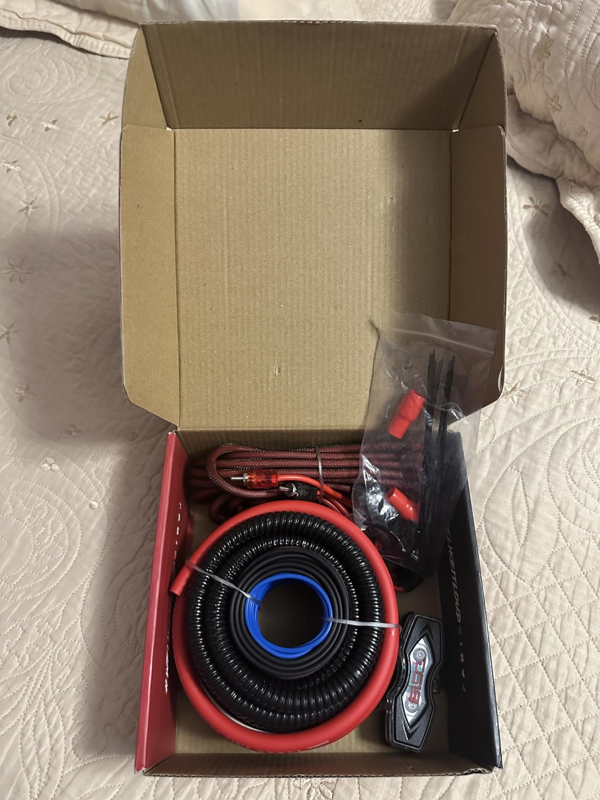 DS18 AMPKIT4 4 Gauge Amp Installation Wiring Kit - Amplifier Installation Kit 4 GA - A Car Amplifier Wiring Kit Simplifies Wire Connections and Delivers Power to Your Radio, Subwoofers, and Speakers customer photo 1