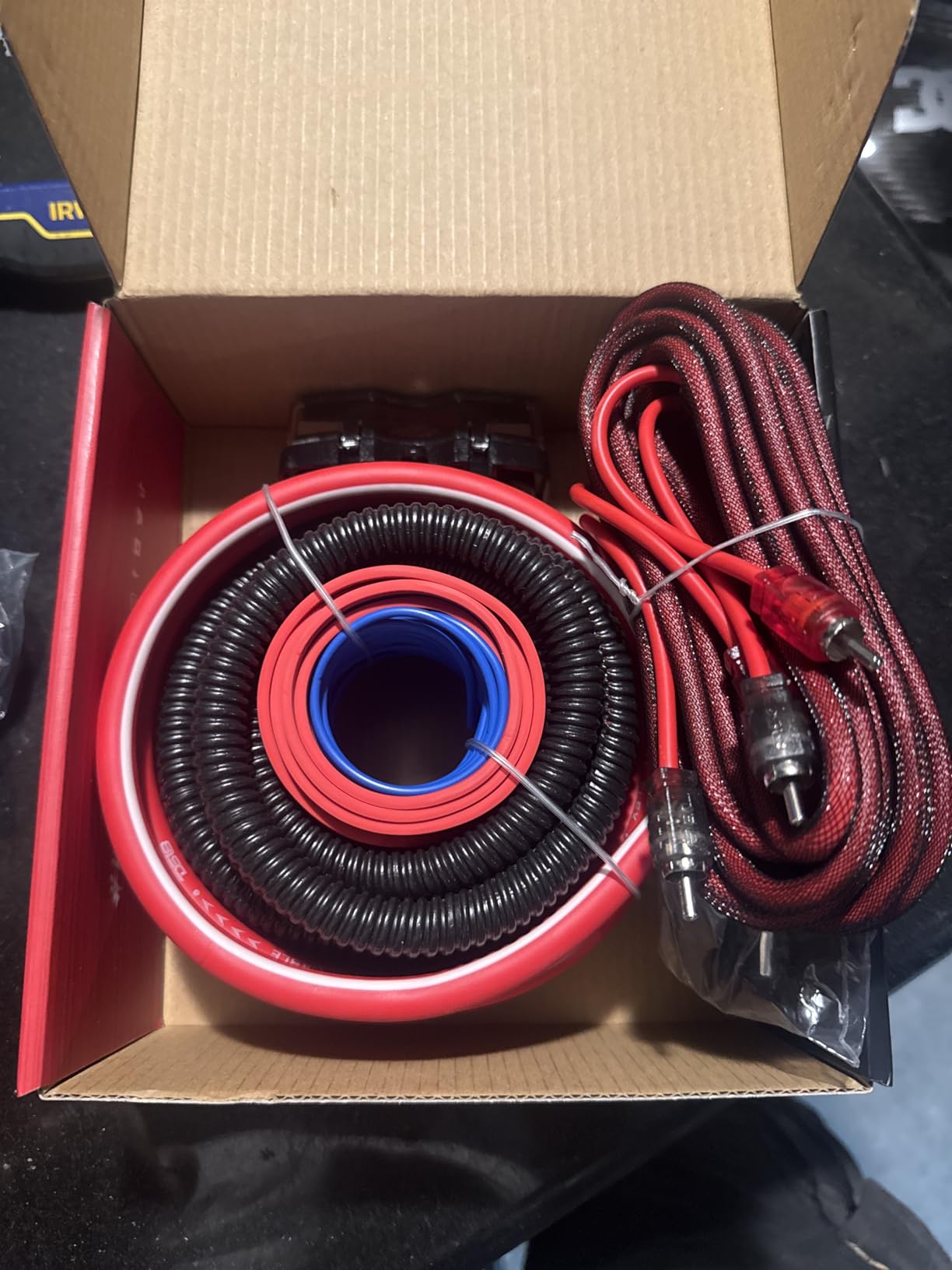 DS18 AMPKIT4 4 Gauge Amp Installation Wiring Kit - Amplifier Installation Kit 4 GA - A Car Amplifier Wiring Kit Simplifies Wire Connections and Delivers Power to Your Radio, Subwoofers, and Speakers customer photo 2