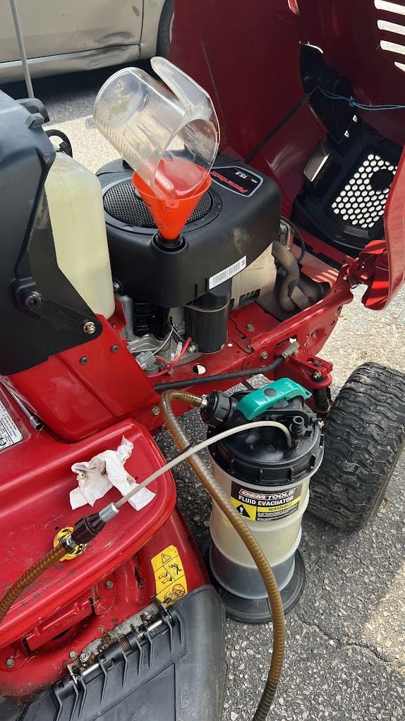 OEMTOOLS 24389 Manual Fluid Extractor Pump, 5.3L Oil Extractor, 5-Foot Hose customer photo 2
