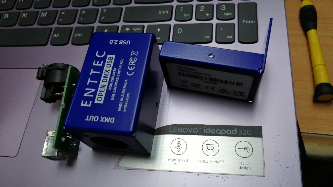 Enttec Open DMX USB 70303 Lighting Interface - Open Source/Hardware Only - Entry Level Model customer photo 2