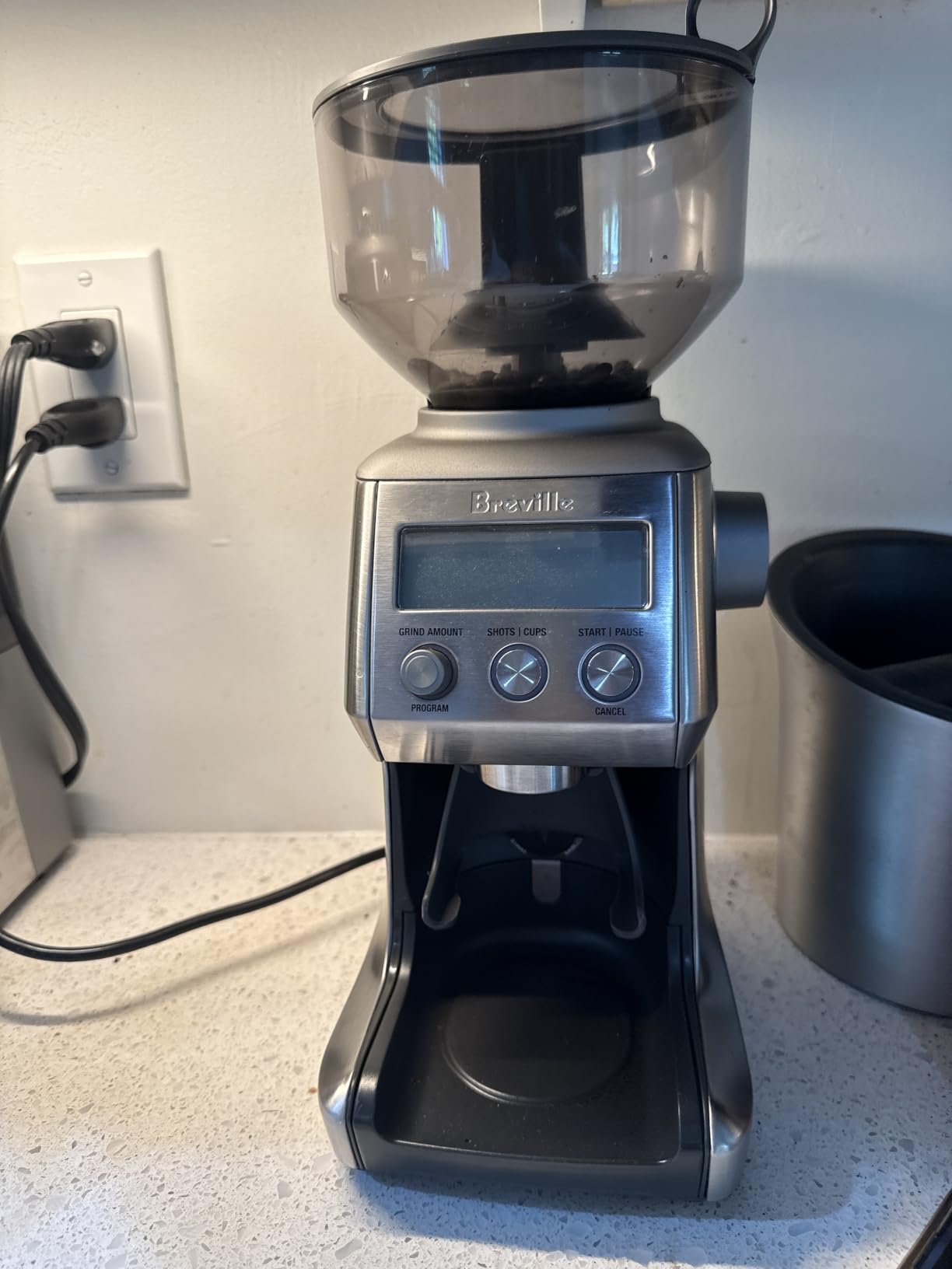 Breville BCG820BSS Smart Grinder Pro, Brushed Stainless Steel customer photo 2