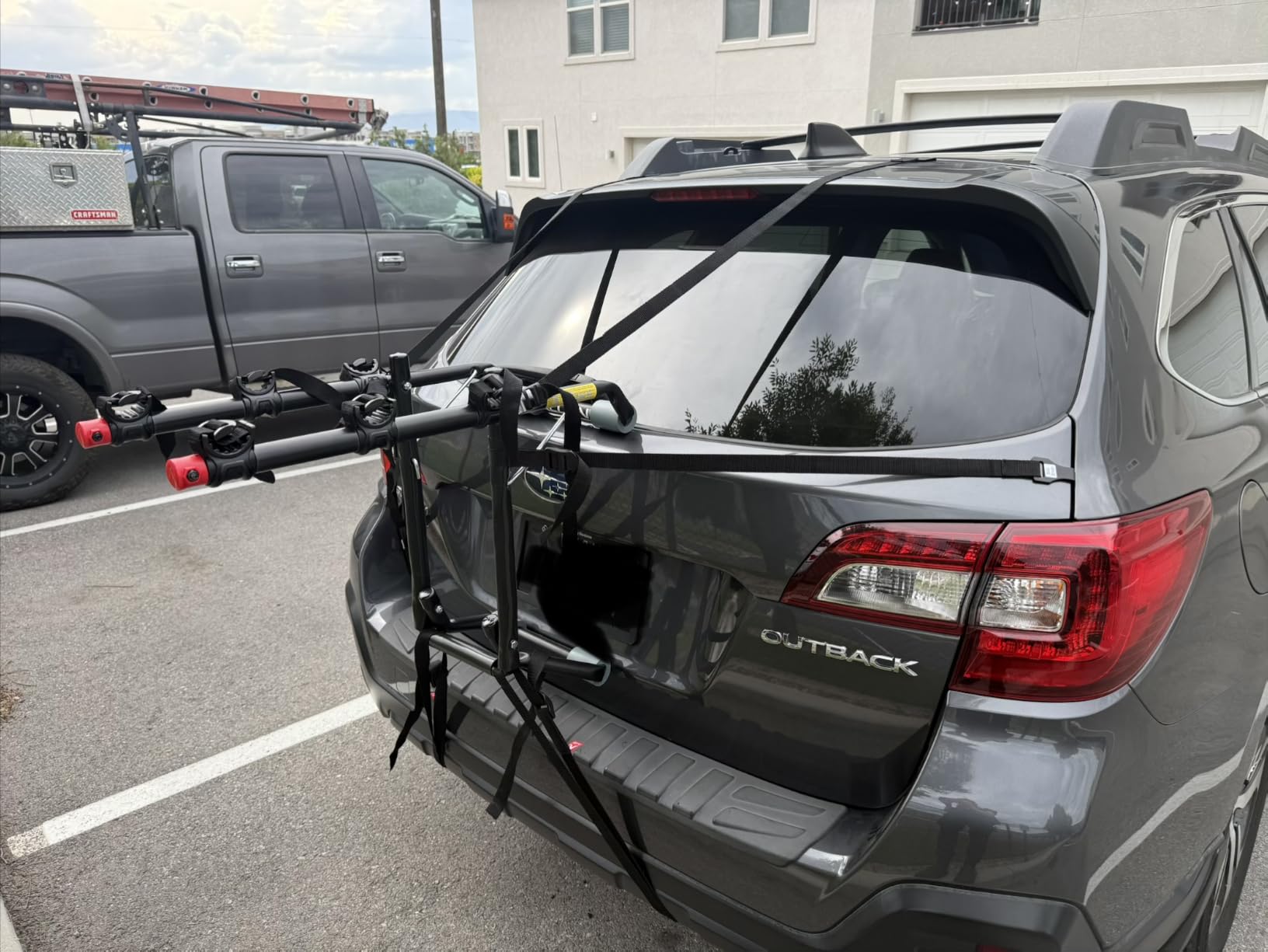 Allen Sports Deluxe 2-Bike Trunk Mount Rack, Model 102DN-R, Black customer photo 2