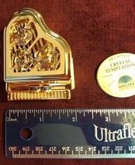 Matashi 24K Gold Plated Crystal Accented Grand Piano Figurine customer photo 2