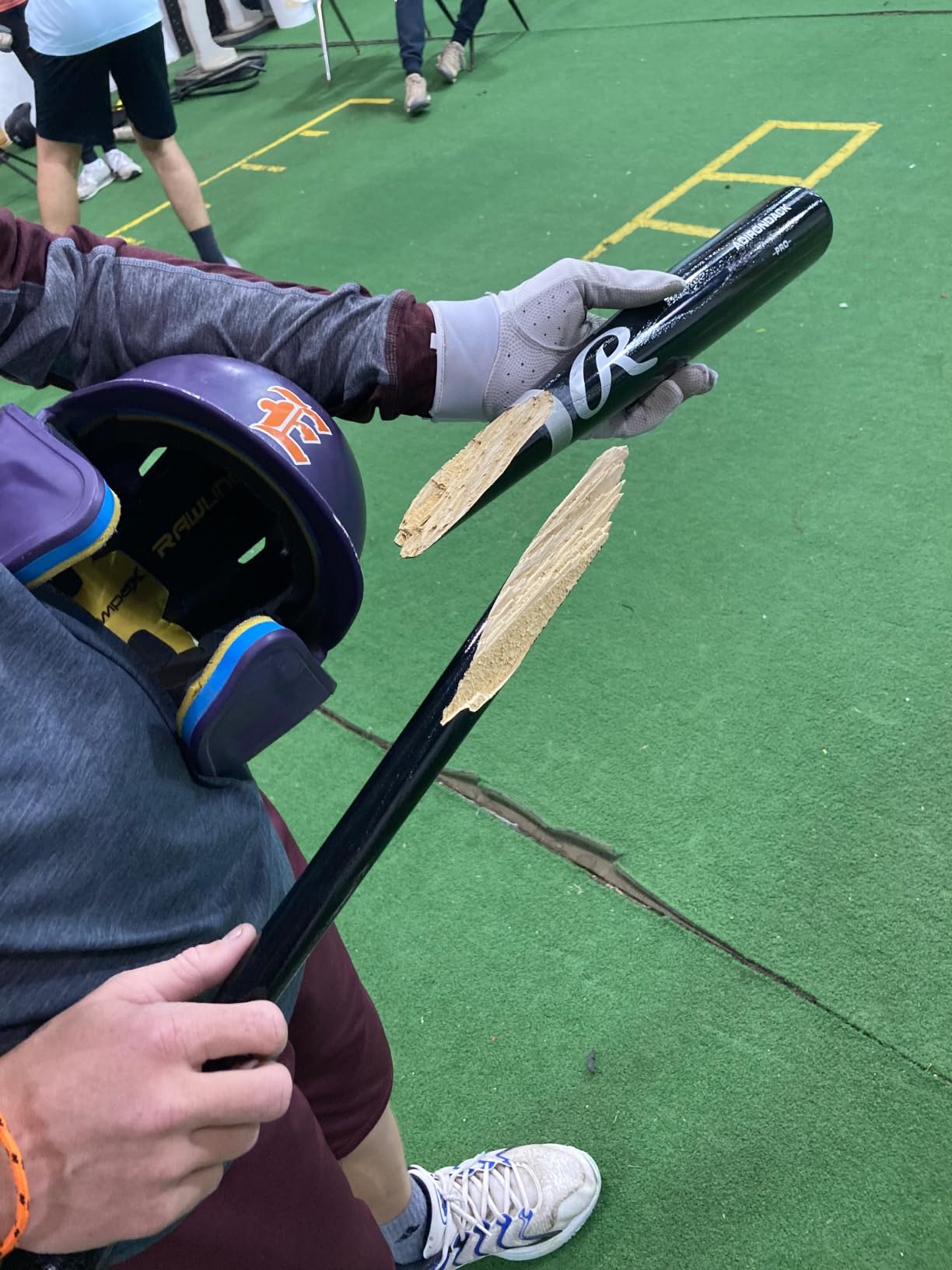 Rawlings| Adirondack Wood Baseball Bat | Multiple Sizes & Colors customer photo 2
