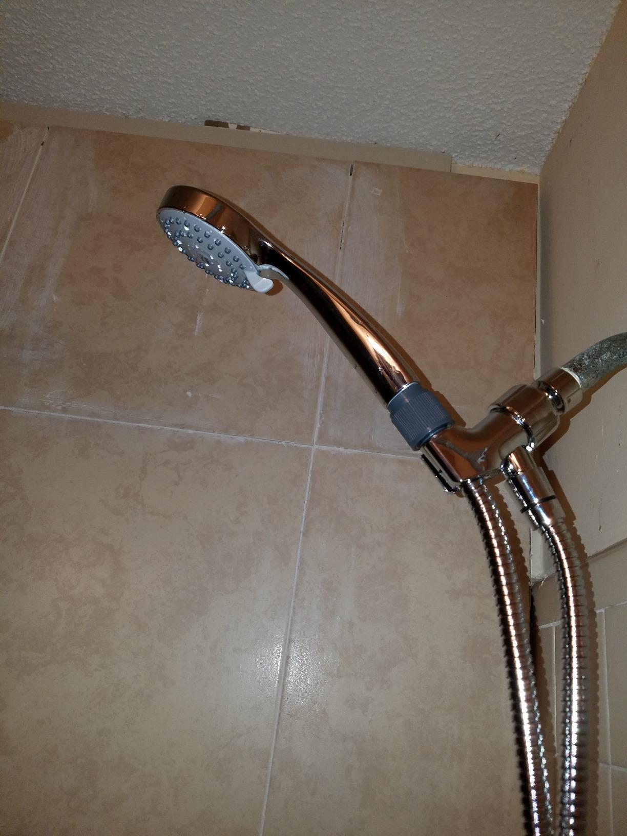 HO2ME High Pressure Handheld Shower, Power Boost Resists Low Flow, Chrome customer photo 1