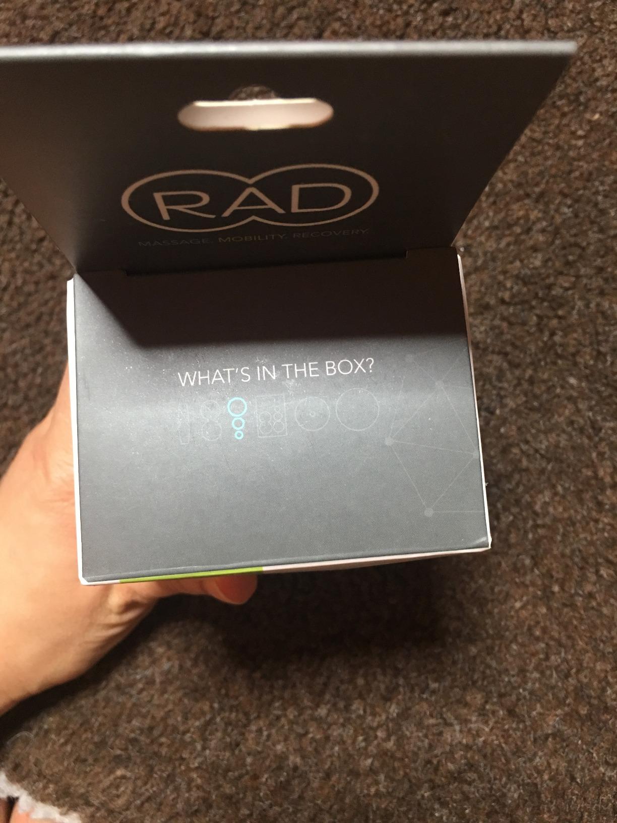 RAD Rounds – 3 Density Yoga Massage Ball Set for Deep Tissue Myofascial Release – Therapy Balls for Feet, Back, Neck, Jaw & Forearms – Trigger Point & Mobility Therapy (3-Pack) customer photo 1